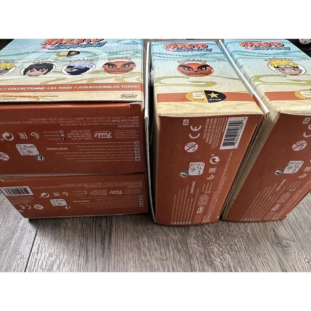 Naruto Funko‎ 5 Star Kakashi Sasuke Kurama Naruto Collector Figures